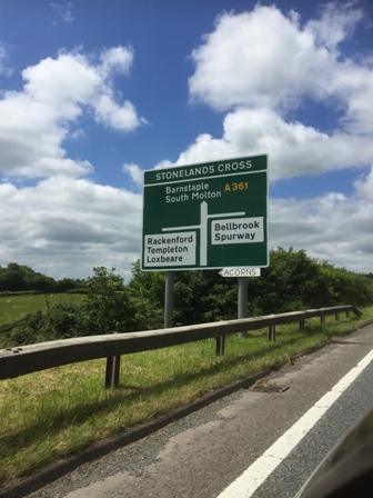 A361 sign