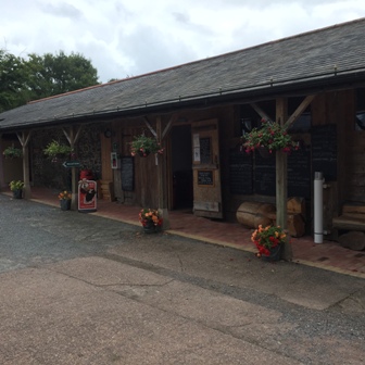 outside cowshed